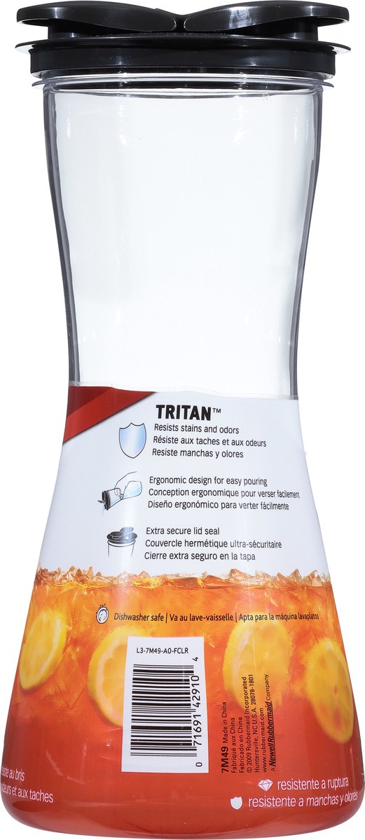 slide 7 of 12, Rubbermaid Tritan Carafe, 2 qt
