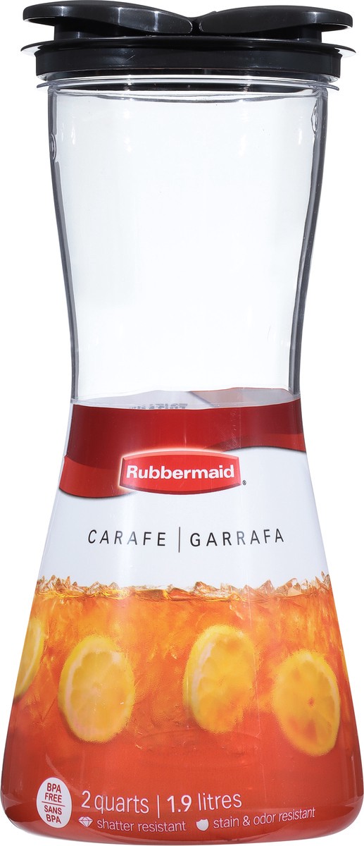 slide 11 of 12, Rubbermaid Tritan Carafe, 2 qt
