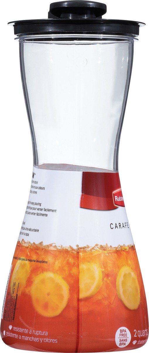 slide 10 of 12, Rubbermaid Tritan Carafe, 2 qt
