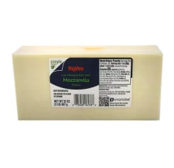 Hy-Vee Mozzarella Cheese, Chunk