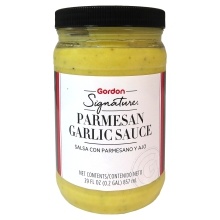 slide 1 of 1, Gordon Signature Parmesan Garlic Sauce, 29 fl oz