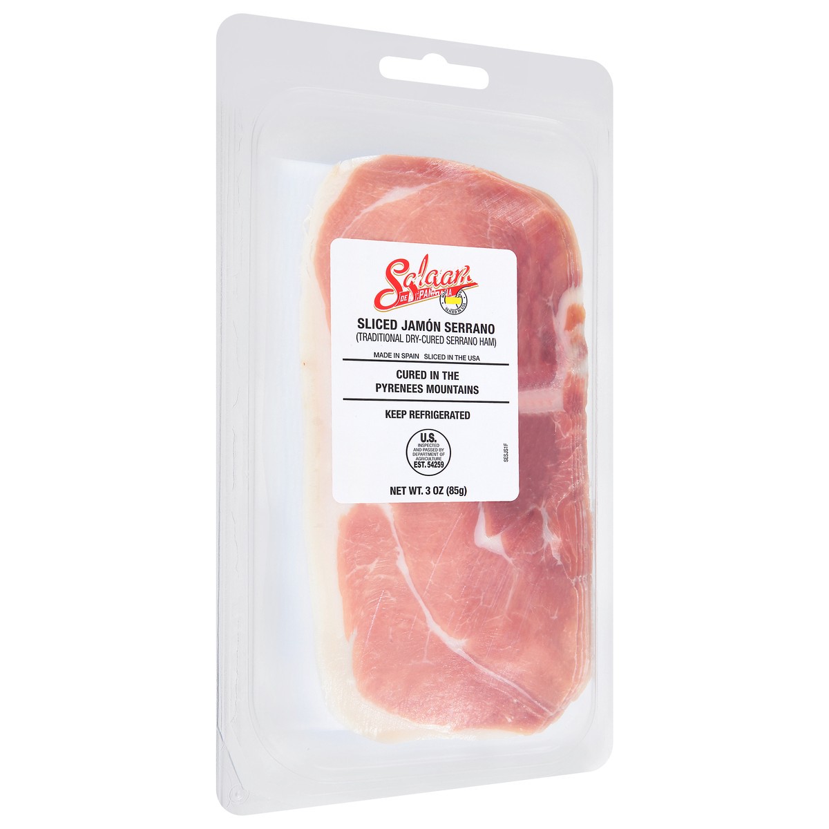slide 8 of 12, Salame de Espana Sliced Jamon Serrano 3 oz, 3 oz
