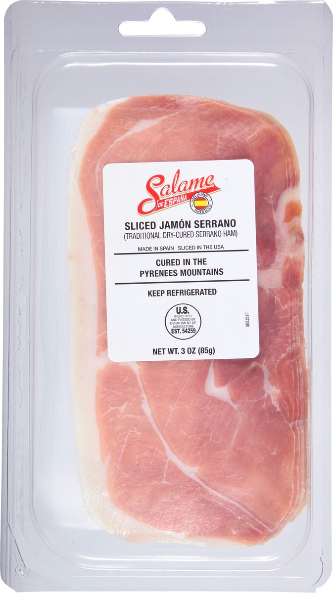 slide 11 of 12, Salame de Espana Sliced Jamon Serrano 3 oz, 3 oz