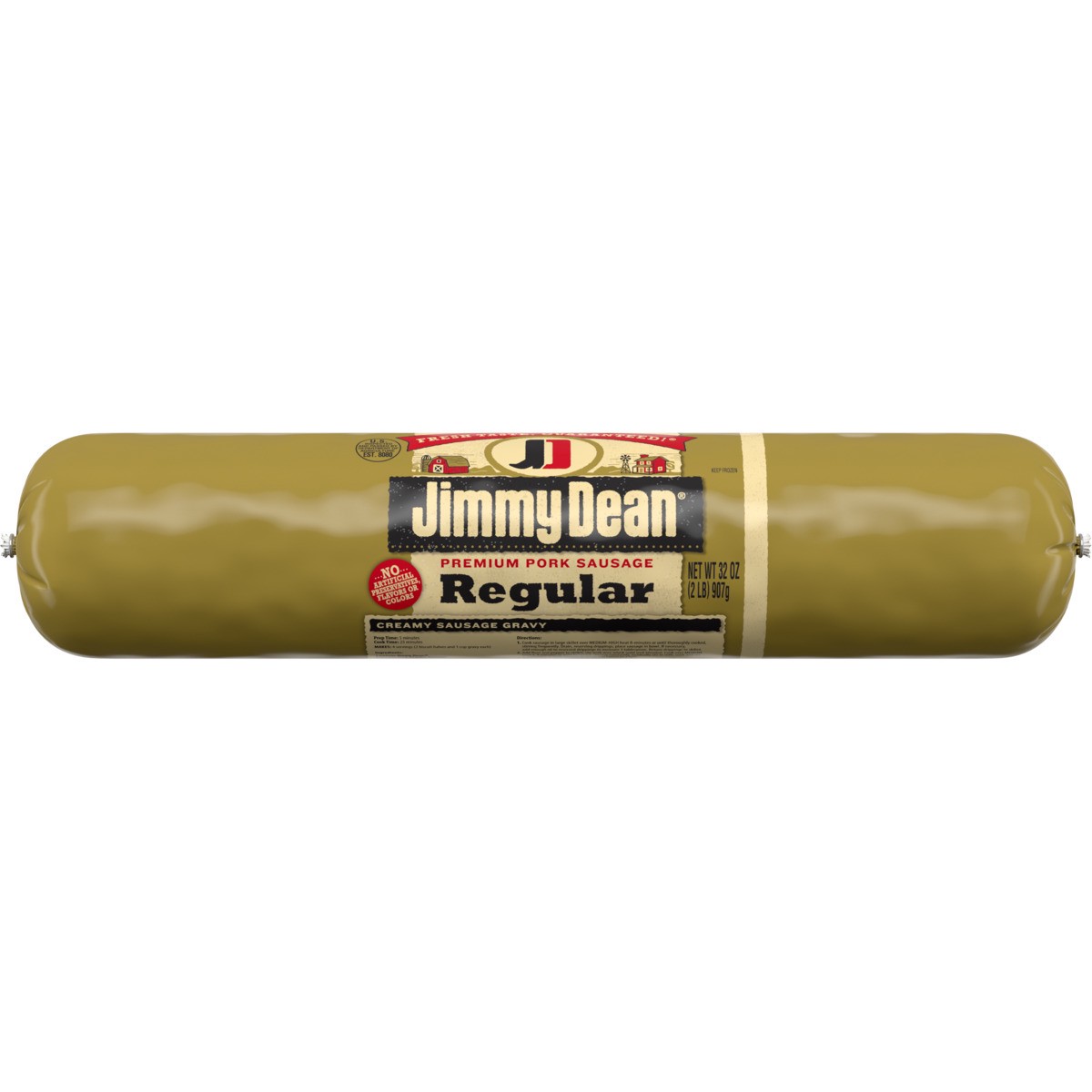 slide 1 of 8, Jimmy Dean Premium Pork Regular Breakfast Sausage Roll, 32 oz, 32 oz