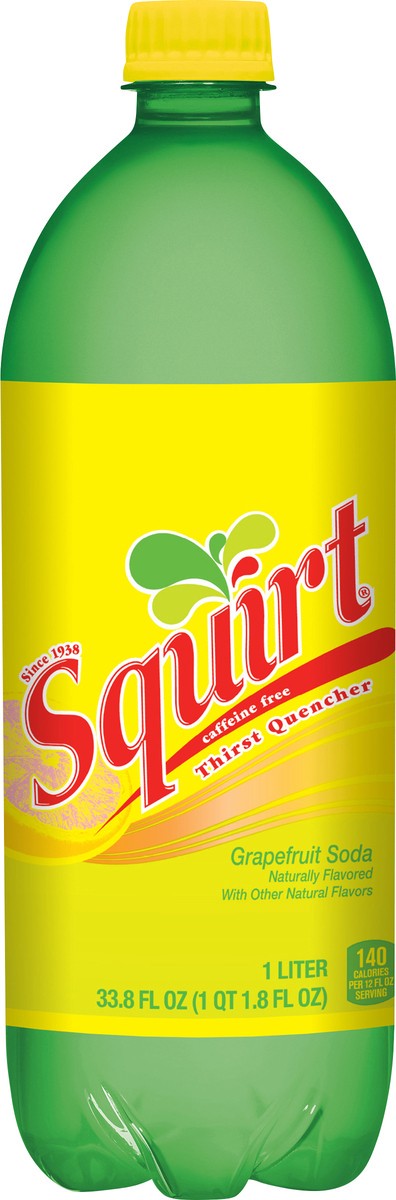 slide 4 of 7, Squirt Soda, 1 liter