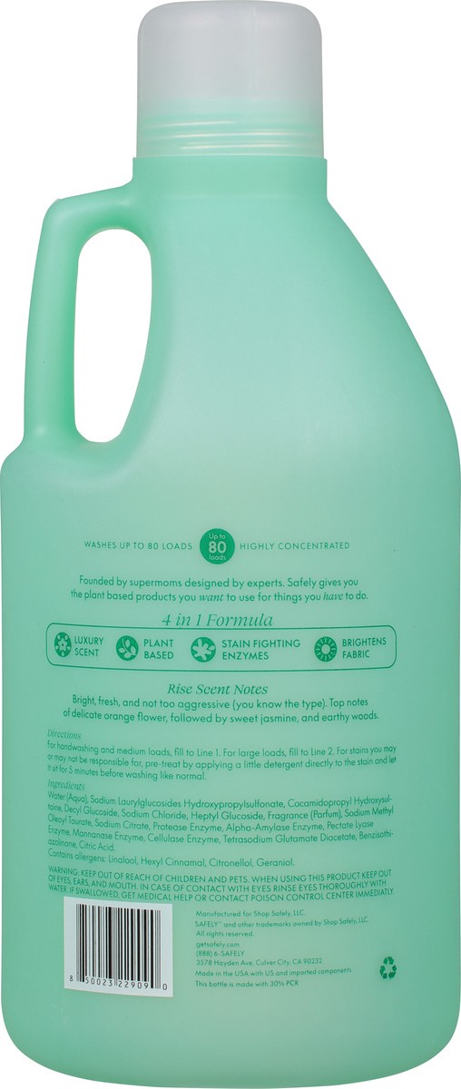 slide 4 of 13, Safely Rise Detergent 64 fl oz, 64 fl oz