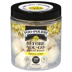 Poo-Pourri Before-You-Go Original Citrus Potty Pods 20 Each