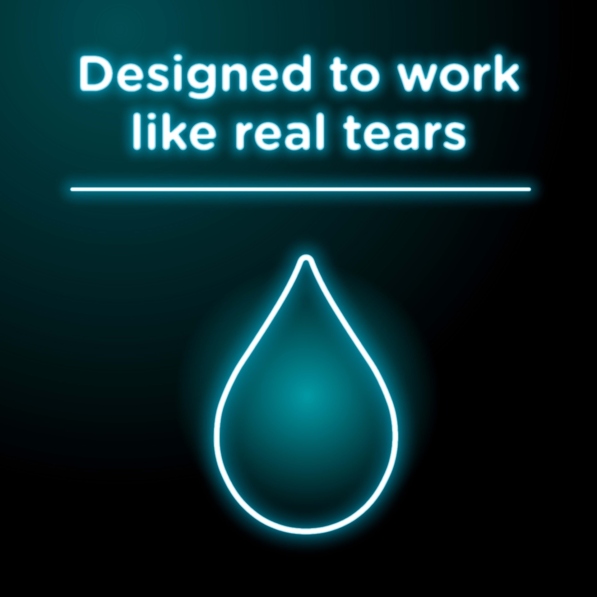 slide 8 of 9, Visine Dry Eye Relief Lubricant Eye Drops to Moisturize and Soothe Irritated, Gritty and Dry Eyes, Designed to Work like Real Tears, Polyethylene Glycol 400, Twin Pack, 2 x 0.5 fl. oz, 1 fl oz