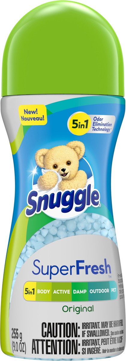 slide 3 of 3, Snuggle In-Wash Scent Booster Laundry Beads, SuperFresh Original, 9 Ounces, 1 ct