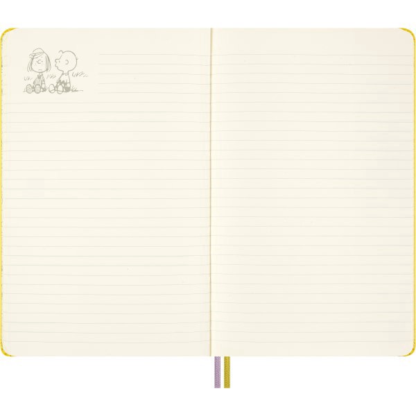 slide 5 of 7, Moleskine Peanuts Limited Edition Large Notebook, 5"" x 8"", 4 Subject, Ruled, 172 Sheets, Patty, 1 ct