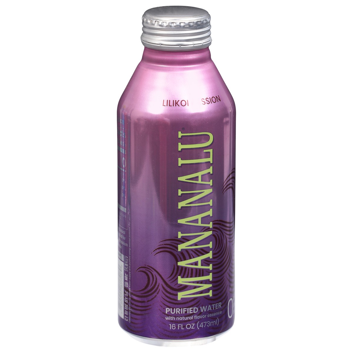 slide 8 of 9, Mananalu Lilikoi Passion Flavored Water - 16 fl oz, 16 fl oz