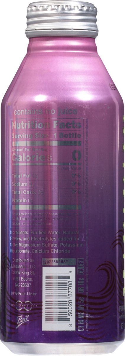 slide 5 of 9, Mananalu Lilikoi Passion Flavored Water - 16 fl oz, 16 fl oz