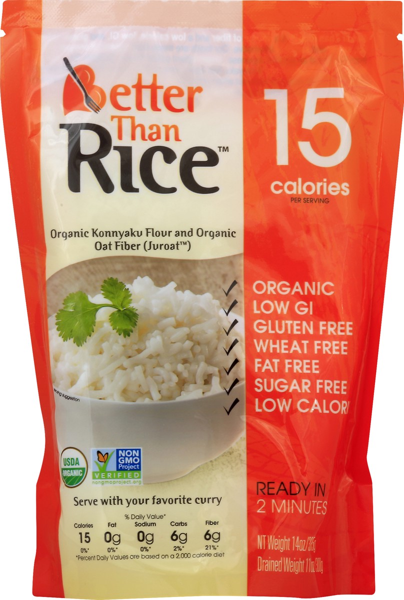 slide 5 of 8, Better Than Rice Rice 14 oz, 14 oz