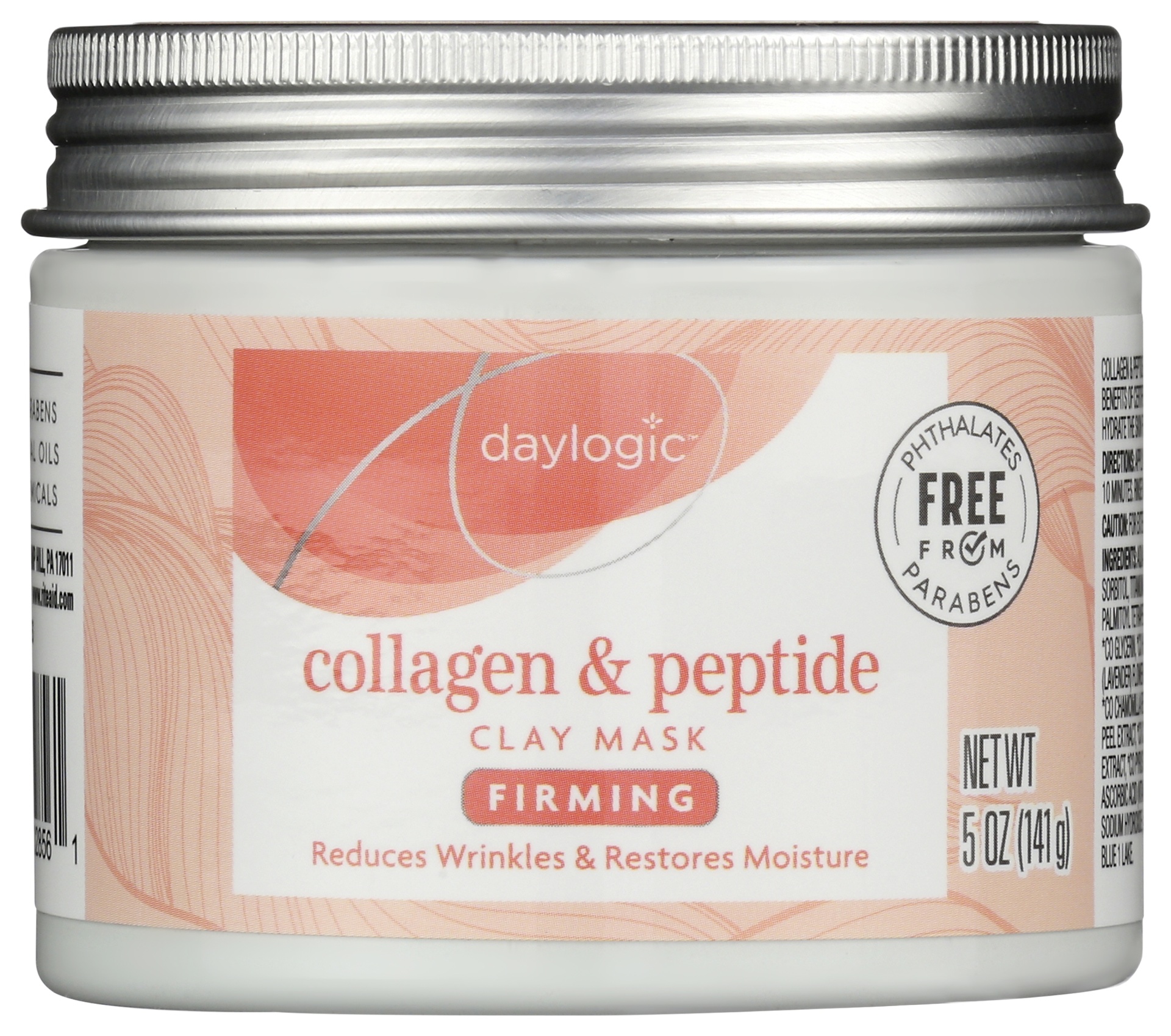 slide 1 of 1, Daylogic Collagen & Peptide Clay Mask, 5 oz