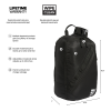 slide 2 of 9, Adidas Prime Sling Backpack Black, 1 ct