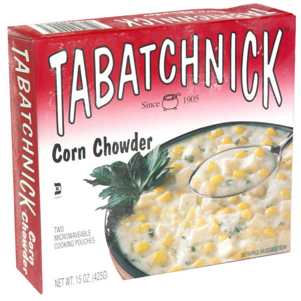 slide 1 of 1, Tabatchnick Corn Chowder - Kosher, 15 oz