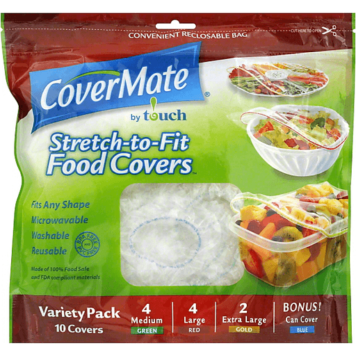 slide 1 of 1, CoverMate Plastic Covers, 10 ct