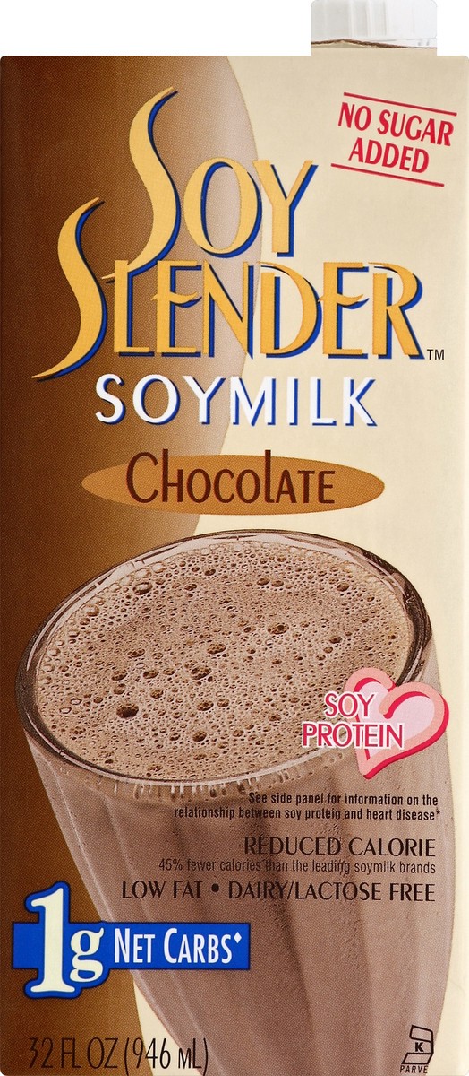 slide 5 of 6, Westsoy Soy Slender Chocolate, 32 oz