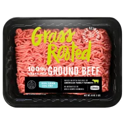 Strauss Grass Fed Ground Beef 85% Lean