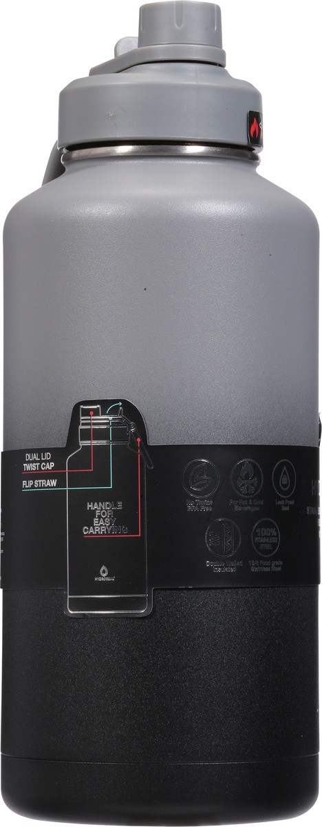slide 8 of 9, Hydroseal 64 Ounce Double Wall Stainless Steel Insulated Bottle with Dual Lid 1 ea, 1 ct
