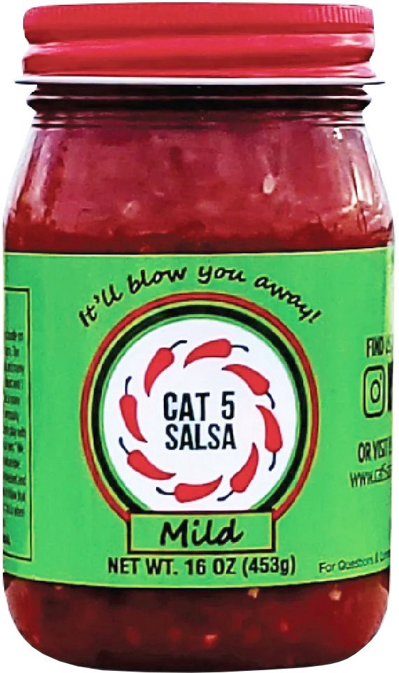slide 1 of 1, CAT 5 Mild Salsa, 16 oz