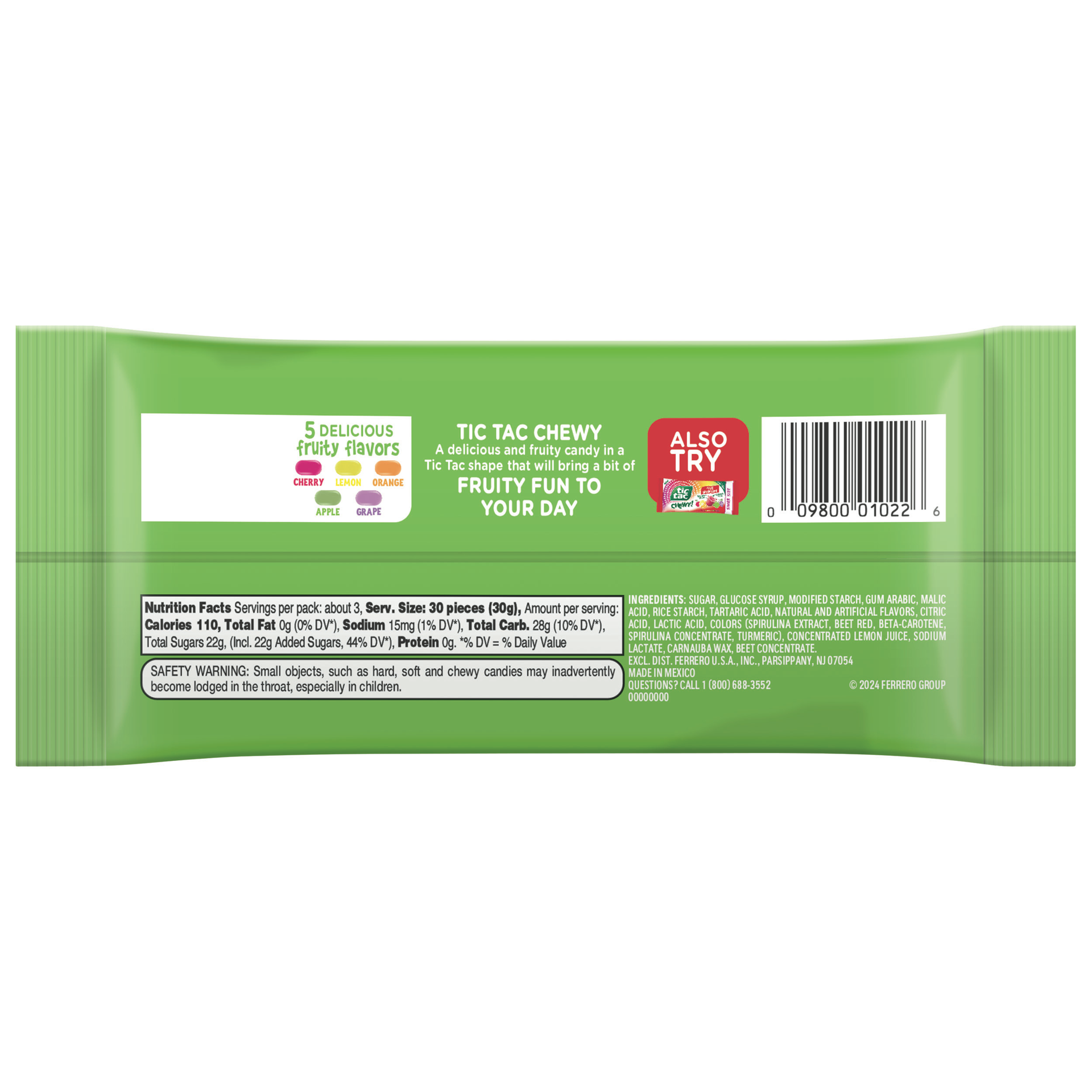 slide 4 of 5, Tic Tac Chewy Sour Adventures, 3.4 oz