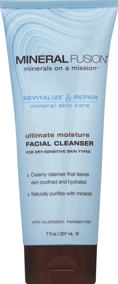 slide 1 of 3, Mineral Fusion Cleanser 7 oz, 7 oz