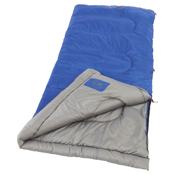 slide 1 of 4, Coleman Boyce 50° Sleeping Bag, 3 lb