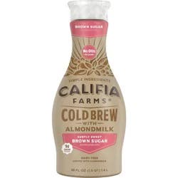 Califia Farms Almond Brown Sugar Cold Brew Coffee, 48 fl oz