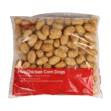 slide 1 of 1, Foster Farms Mini Chicken Pop Dogs (BULK), 5 lb