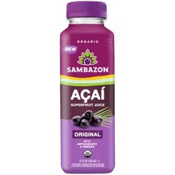 SAMBAZON Beverage, Organic Original Acai Superfruit Juice, 12 oz