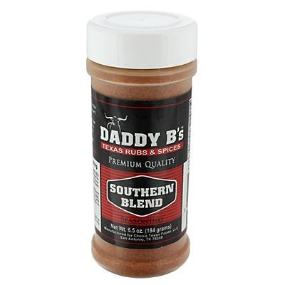 slide 1 of 1, Daddy B's Seasoning Salt Premium Quality Southern Blend, 6.5 oz