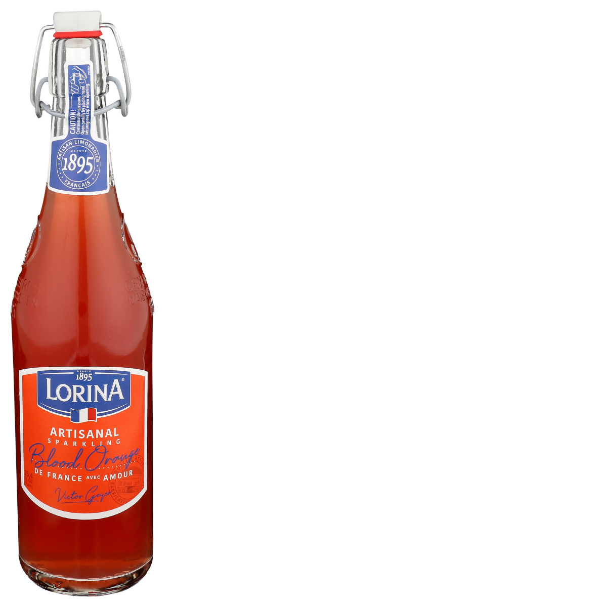 slide 1 of 5, Lorina Artisanal Blood Orange Sparkling Beverage 25.4 oz, 25.4 fl oz