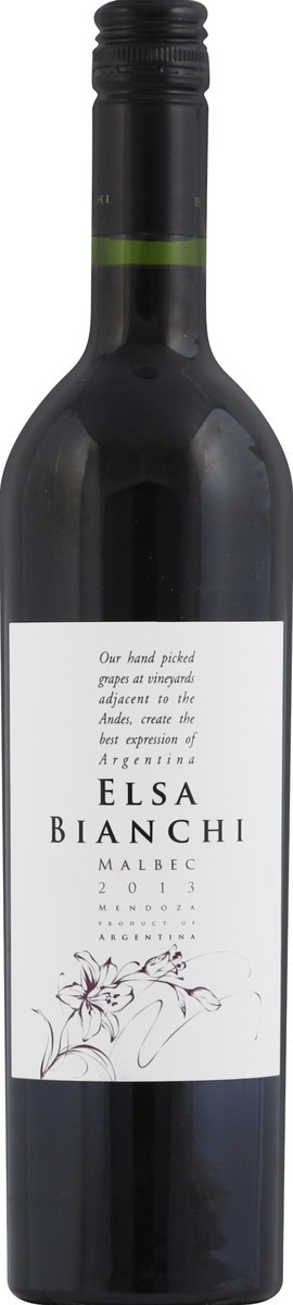 slide 1 of 2, Elsa Bianchi Malbec 750 ml, 750 ml