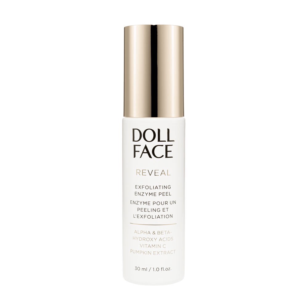 slide 2 of 2, Doll Face Reveal Exfolating Enzyme Peel, 1 oz