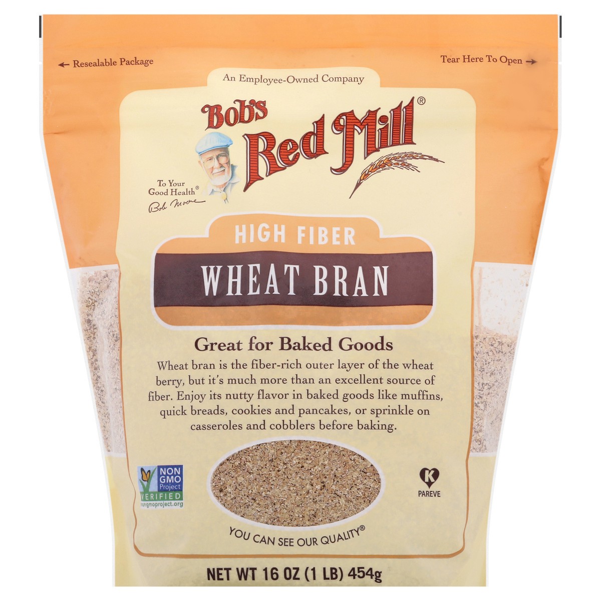 slide 11 of 12, Bob's Red Mill Wheat Bran, 16 oz