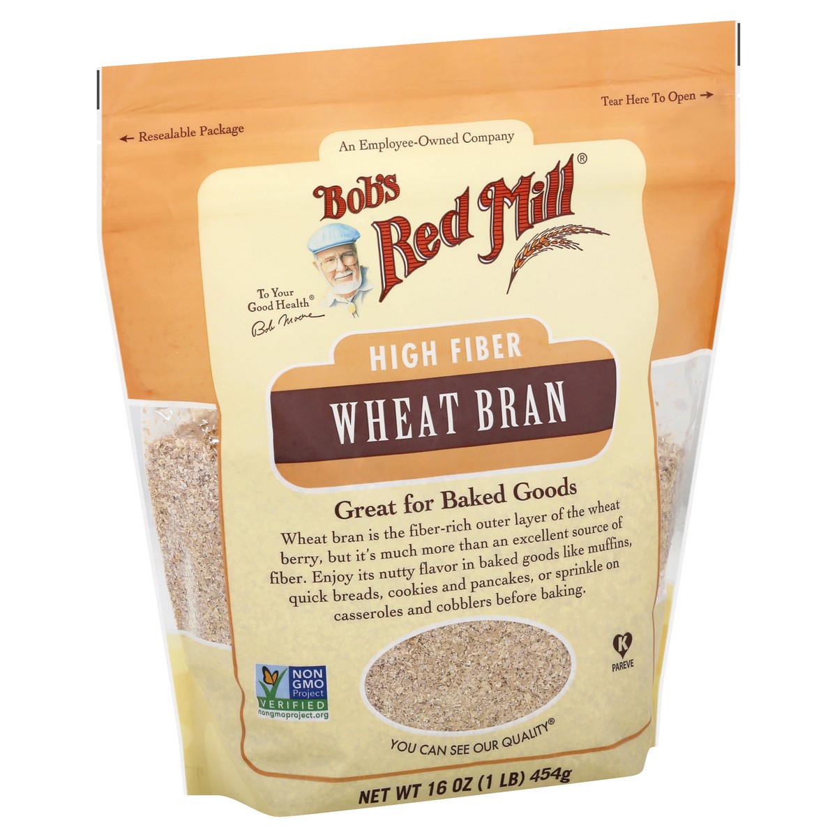 slide 8 of 12, Bob's Red Mill Wheat Bran, 16 oz