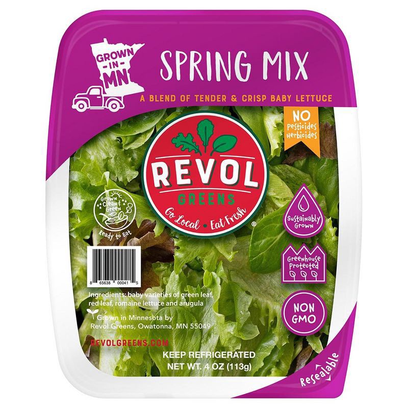 slide 1 of 5, Revol Greens Spring Mix , 4oz, 4 oz