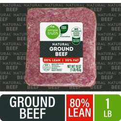 Simple Truth Natural Ground Beef 80% Lean