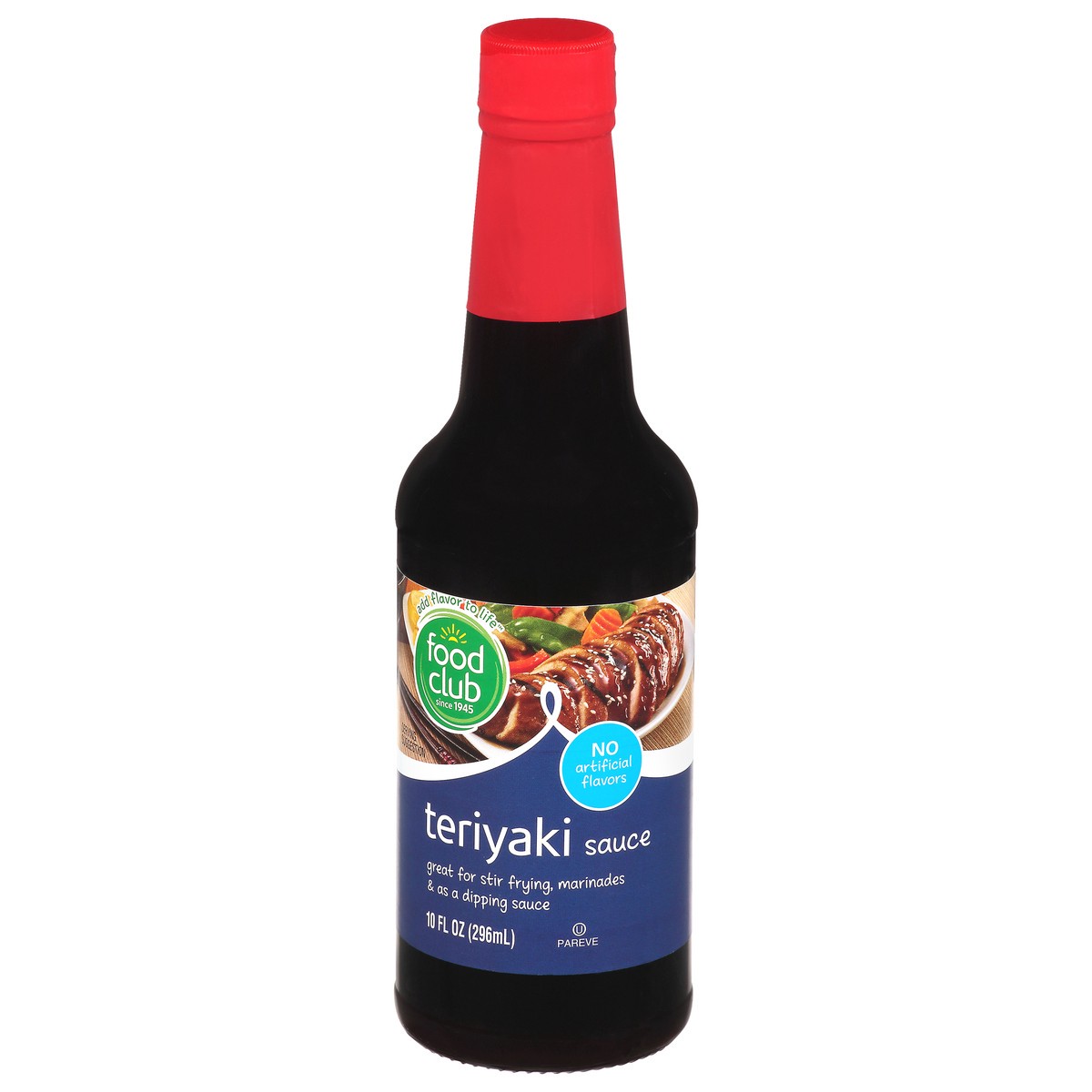 slide 3 of 11, Food Club Teriyaki Sauce, 10 fl oz