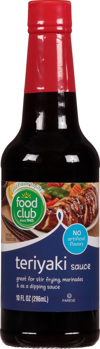 slide 9 of 11, Food Club Teriyaki Sauce, 10 fl oz