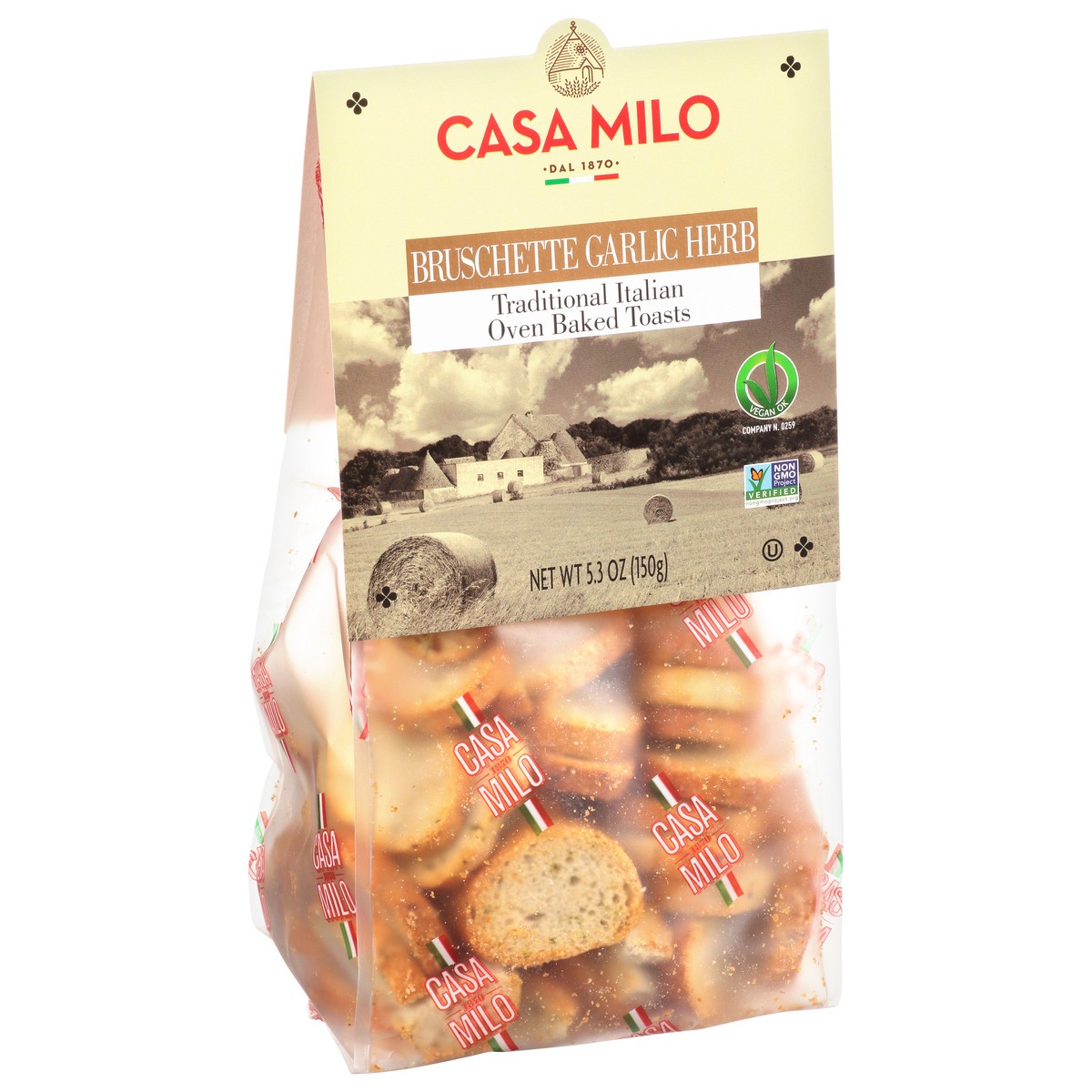 slide 13 of 13, Casa Milo Bruschette, 5.3 oz