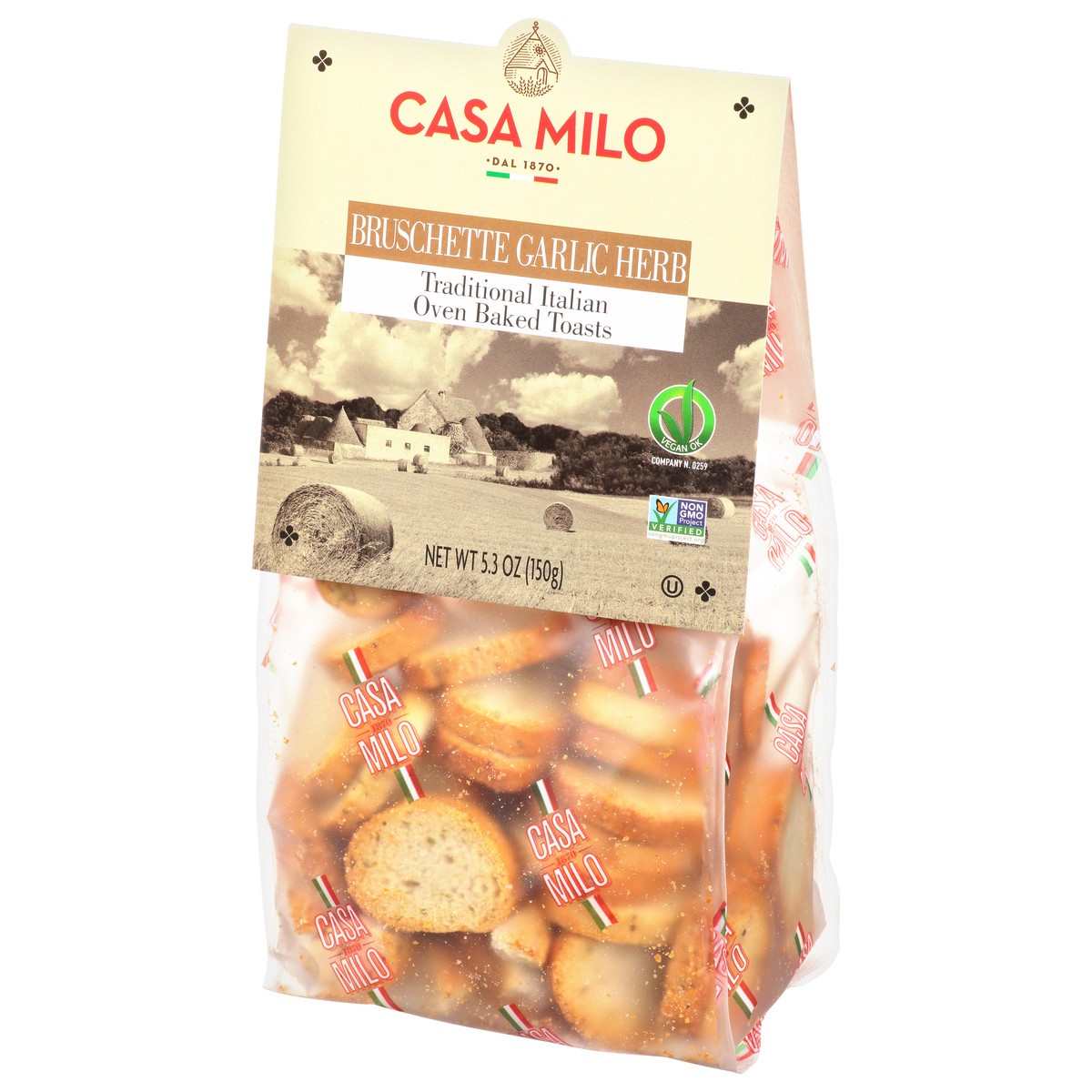 slide 8 of 13, Casa Milo Bruschette, 5.3 oz