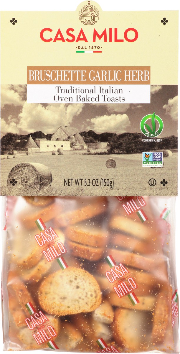 slide 9 of 13, Casa Milo Bruschette, 5.3 oz