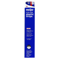 slide 5 of 9, Meijer Plastic Strips Adhesive Bandages 2"x4", Extra Large, 10 ct