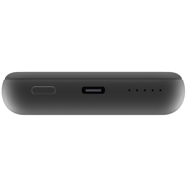 slide 8 of 8, Verbatim Charge 'n' Go Magnetic Wireless Power Bank, Gray, 32249, 1 ct