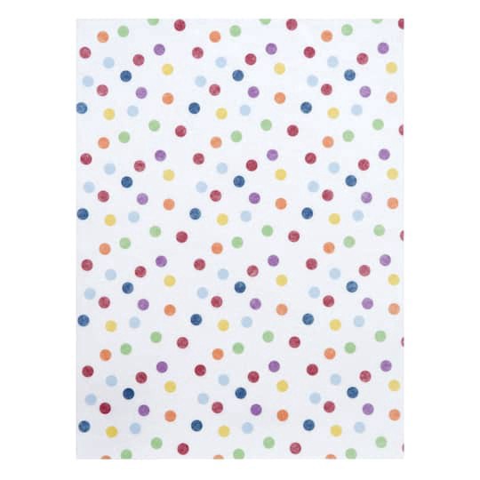 slide 1 of 2, 9" X 12" Polka Dot Felt By Creatology, 9 in x 12 in