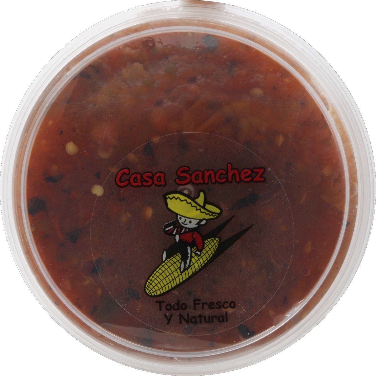 slide 2 of 4, Casa Sanchez Fresh Roasted Tomate & Chile Asado Medium Salsa, 15 oz