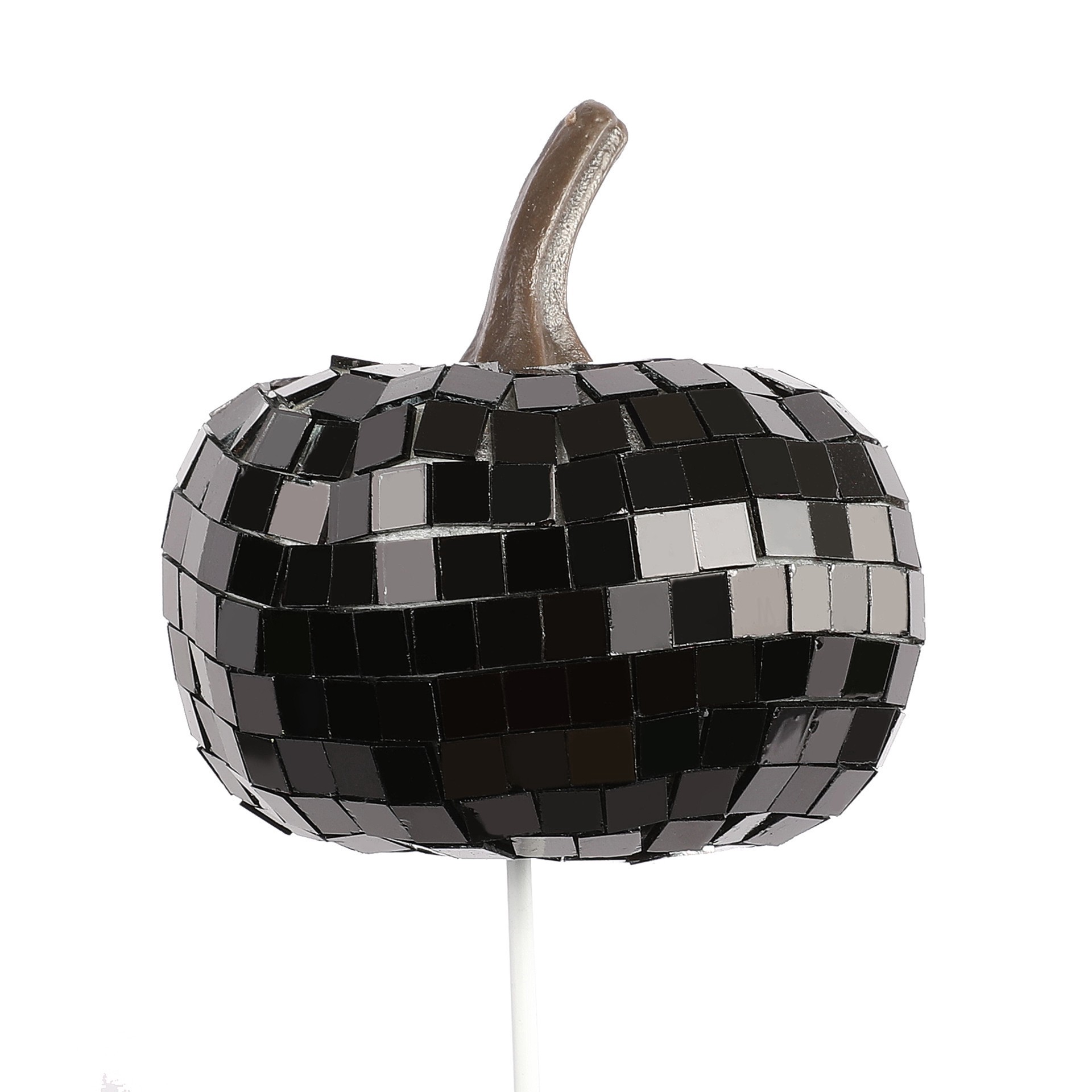 slide 3 of 3, 9" Disco Pumpkin Pick By Ashland, 9 in