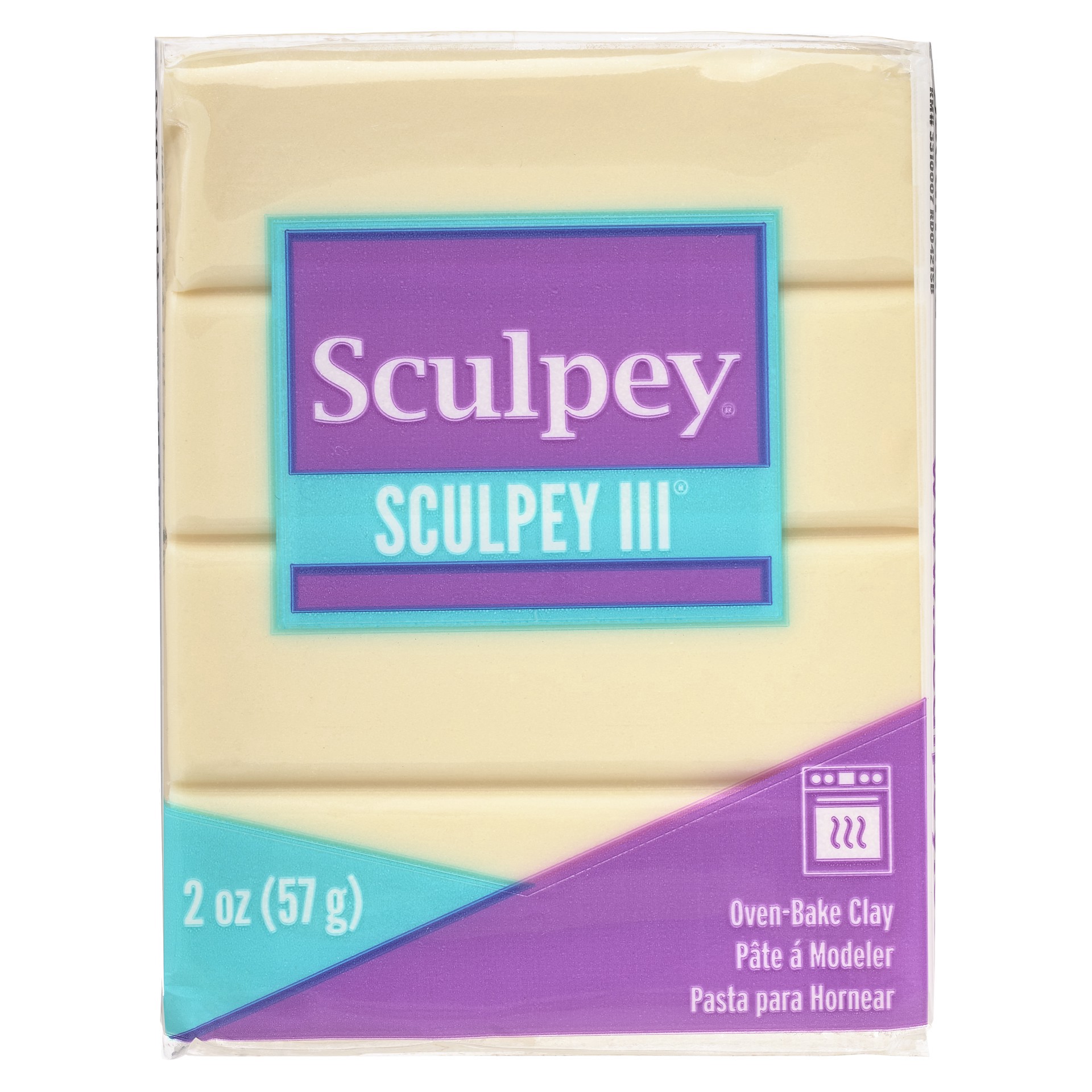 slide 2 of 4, Sculpey Iii Oven Bake Clay, Glow In The Dark, 2 oz